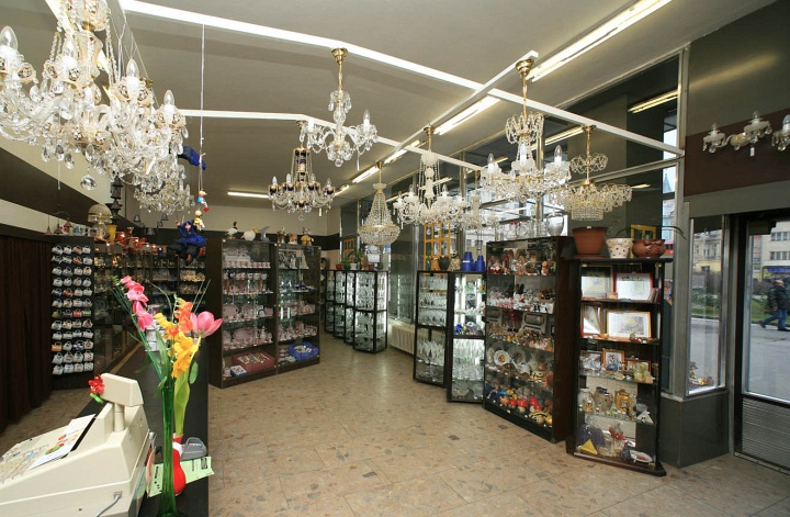 vzorkovna porcelánu